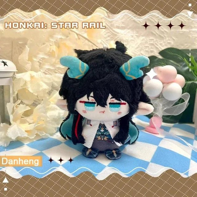 Yiran toy Honkai: Star Rail Plüschtier, 12cm, Weicher Anhänger - Bild 1