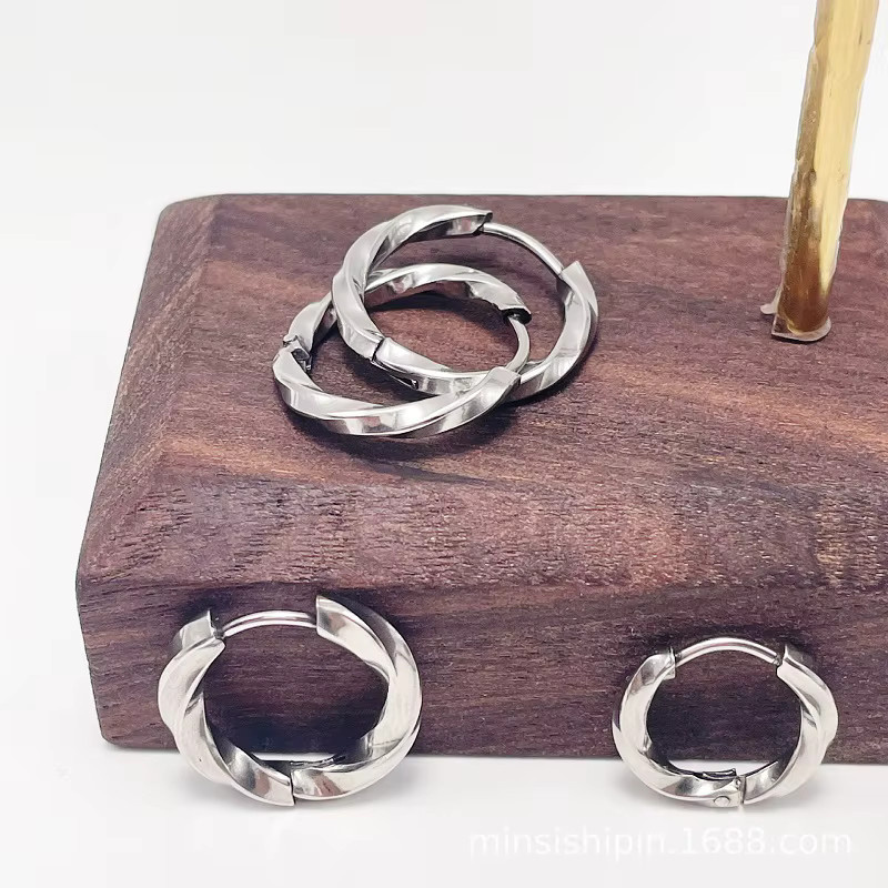 SMYXY Creolen, Edelstahl, Damen - Bild 2