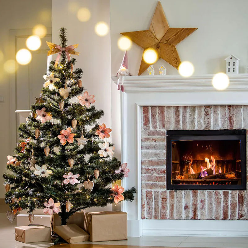KADAX Künstlicher Weihnachtsbaum Tanne in Grün, Höhe: 180 cm - Bild 4