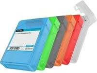 Icy Box IB-AC602b-6 Festplatten-Aufbewahrungsbox für 3,5 Zoll Festplatten in Multicolour - Bild 1