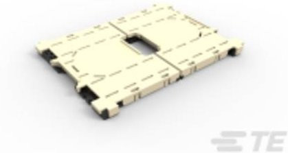 TE Connectivity Tray in Weiß 2-2822979-4 - Bild 1