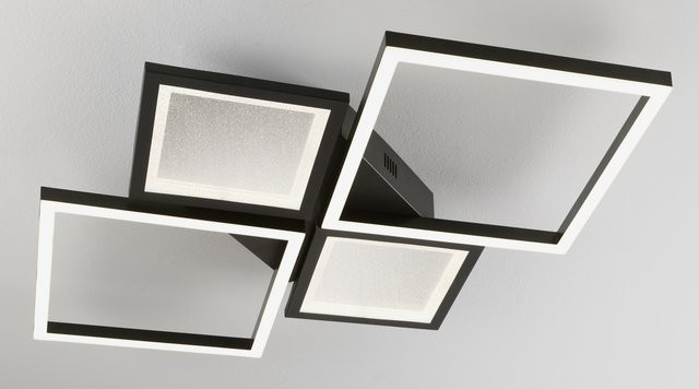 Deckenleuchte FAY von casa NOVA in Schwarz oder Weiß mit LED und modernem Design - Bild 1