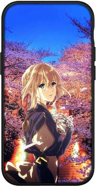 Handyhülle Violet Evergarden für Xiaomi Poco C65 4G und diverse iPhone, Samsung Galaxy sowie Redmi Modelle, Multicolour - Bild 1