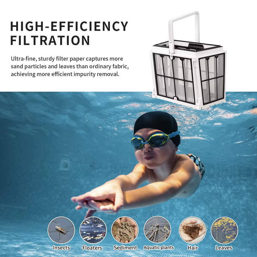 Feinfilterkorb 9991457-R1 für Dolphin Poolreiniger Active 20, Active 30, Explorer E70, M600, S200, S400, T35, T45 und T55i in Weiß - Bild 2