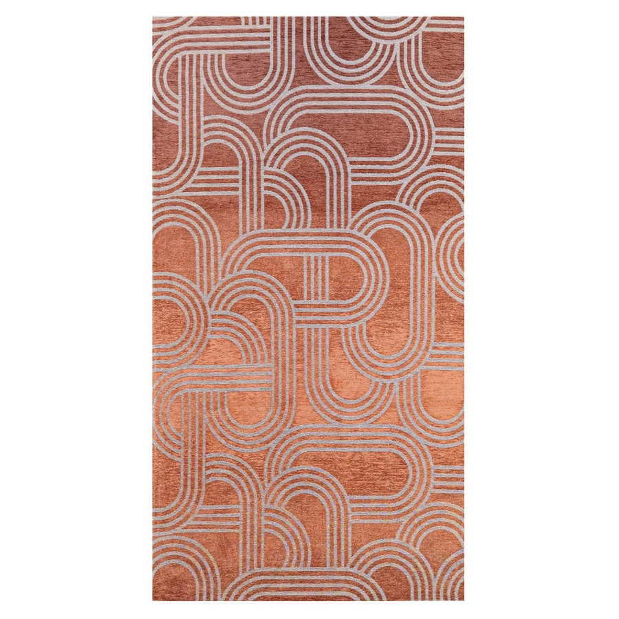 Lola&Moi Teppich Disco Red Pepper Rot B: 80 cm, T: 150 cm - Bild 2