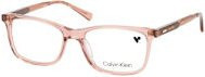 Calvin Klein CK 26516 Korrektionsbrille, Rechteckig, Vollrand, Beige, Pink, Damen, Kunststoff - Bild 1