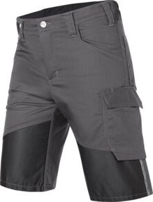 Kübler Shorts REFORCE in Dunkelgrau/Schwarz mit reflektierenden Elementen Größe 42N - Bild 1