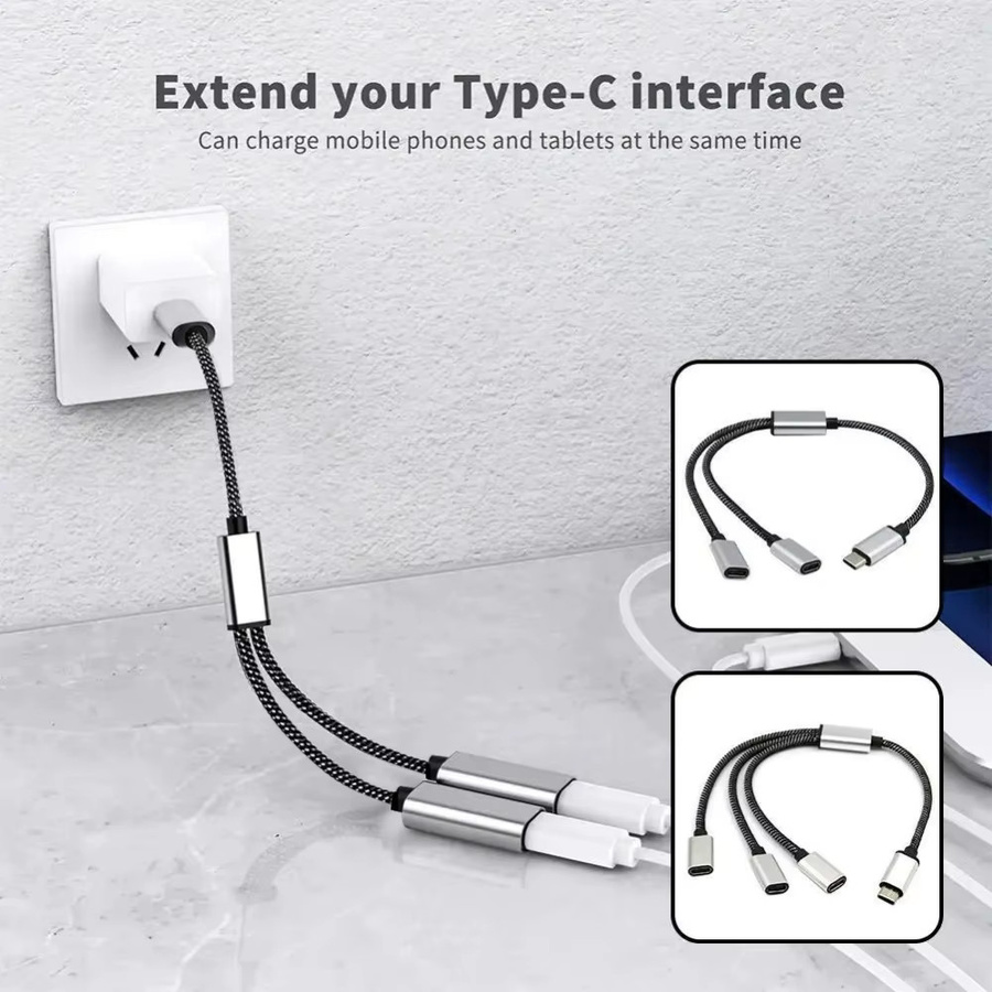 Xiaomi USB-C Hub 4-Port OTG-Adapter für schnelle Datenübertragung mit Macbook Pro und Air - Bild 3
