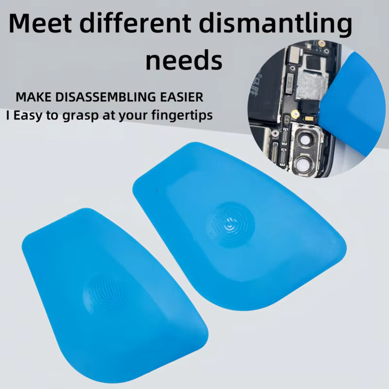 SiKO Multifunktionales Demontage-Hebelwerkzeug mit ergonomischem Griff in Blau und Multicolour für Smartphone, Tablet, PC, Rückgehäuse, Akku und Bildschirmreparatur - Bild 5