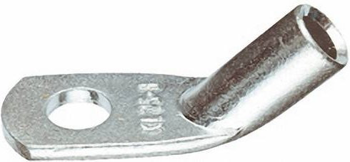 Klauke Rohrkabelschuh 45° M8 50mm² Farbe: Silber, Loch-Ø: 8,5 mm - Bild 1