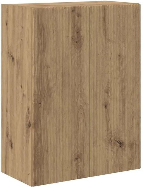 vidaXL TV-Wandschrank Artisan-Eiche in Braun, B/T/H: 59,5 x 31 x 80 cm - Bild 1