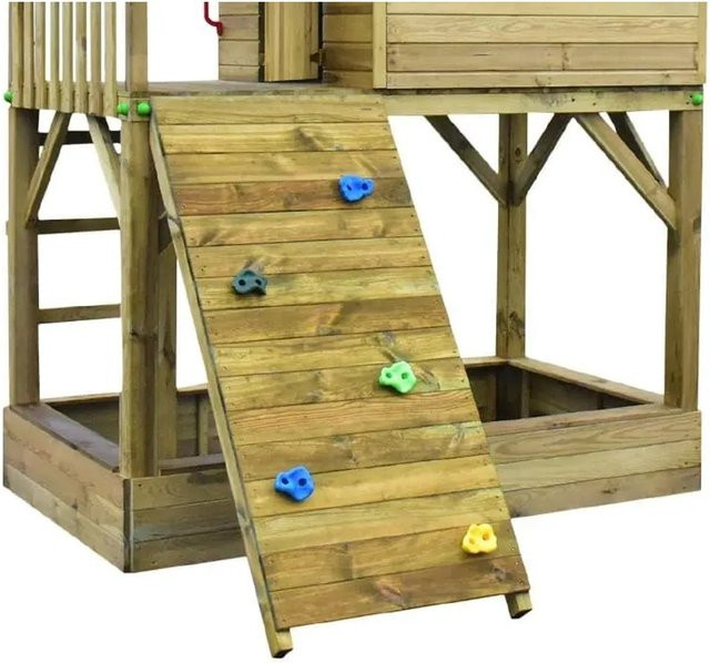 Prestige Garden Kletterwand-Modul KDI für Stelzenhäuser in Braun - Bild 1