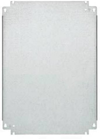 Hager FL408A Montageplatte orion.plus aus Stahl in Silber, B: 480 cm, H: 343 cm, T: 2 mm - Bild 1