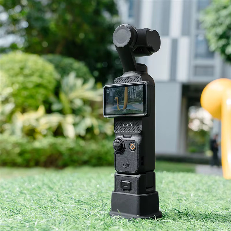 DJI Desktop-Ständerhalterung für Osmo Pocket 3 und Pocket 4, rutschfeste Kamera-Erweiterungshalterung in Schwarz - Bild 1