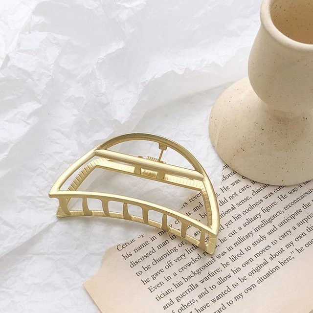 YULIN Haarspange, Gold Silber, Geometrisch, Damen - Bild 1