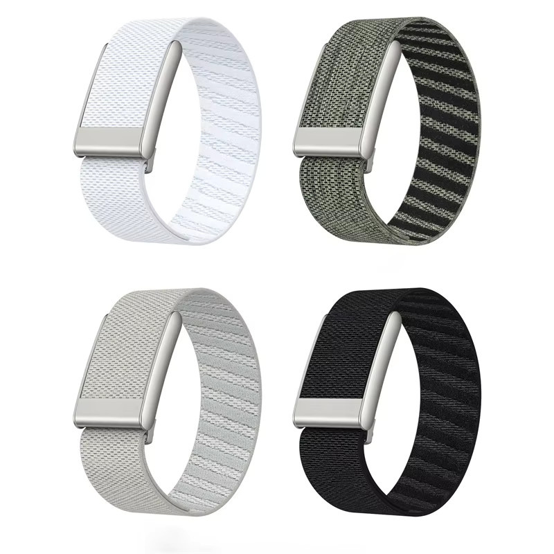 HUBANDE Uhrenarmband, geflochtenes Nylon, Weiß, Unisex - Bild 4