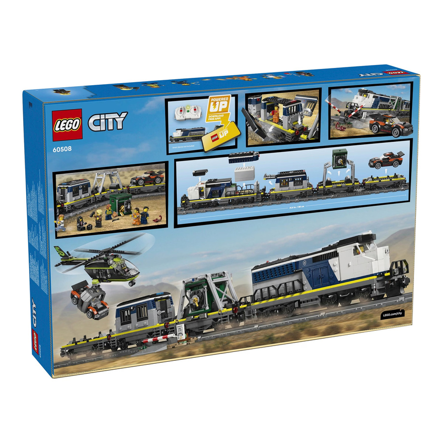 Lego City Überfall auf den Polizeizug Konstruktionsspielzeug ab 7 Jahren - Bild 5