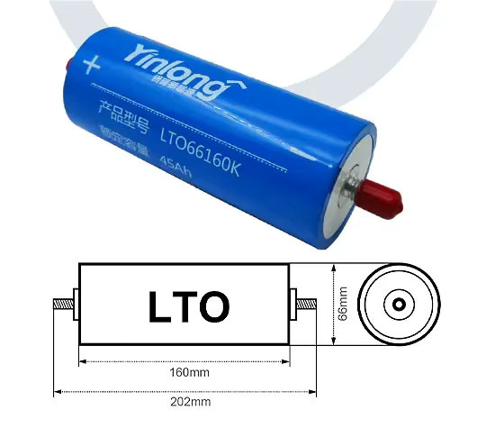 Yinlong Lithium-Titanat LTO 66160 Akku 2,3V 40Ah in Blau - Bild 2