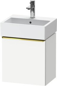 Duravit Waschtischunterschrank D-Neo in Weiß Hochglanz, Wandhängend, B/T/H: 43,4 x 32,2 x 44 cm - Bild 1