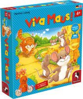 Viva Maus! Brettspiel von Pegasus in Bunt / Mehrfarbig mit Mäusen, Katzen und Käse - Bild 1