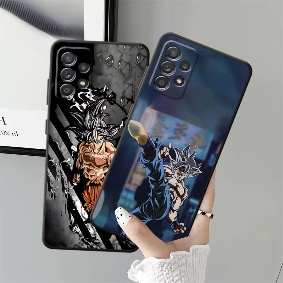 Dragon Ball Anime Goku Handyhülle für Samsung Galaxy A-Serie in Schwarz - Bild 2