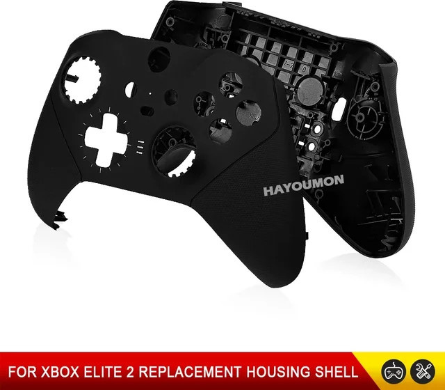 Microsoft Ersatz-Frontabdeckung Kit für Xbox One Elite Series 2 Controller in Schwarz - Bild 1