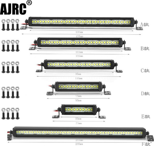 AJRC Led Licht Bar, Zubehör, Schwarz, Kunststoff - Bild 1