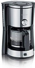 Severin TypeSwitch Filterkaffeemaschine KA 4825, Schwarz/Edelstahl, 1,25 l, B: 23,0 cm, H: 34,0 cm, T: 26,0 cm - Bild 2