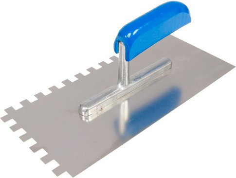 CON:P Zahnglättekelle aus Edelstahl in Silber, Länge: 28 cm - Bild 1