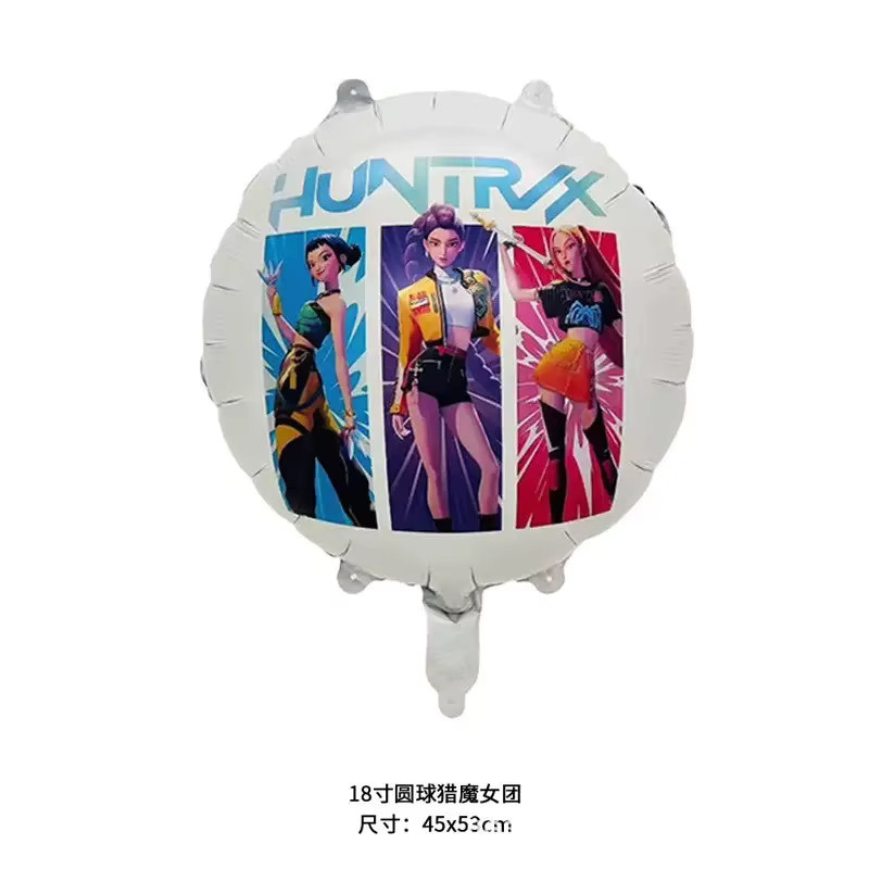 Bandai Anime Zahlenballons-Set für Geburtstagsparty-Dekoration mit runden und herzförmigen Ballons für Mädchen und Jungen - Bild 3