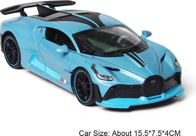 Linyi toy car Atlantic Divo Modellauto, 1:32, Metall, Sound und Licht, ab 14 Jahren - Bild 1