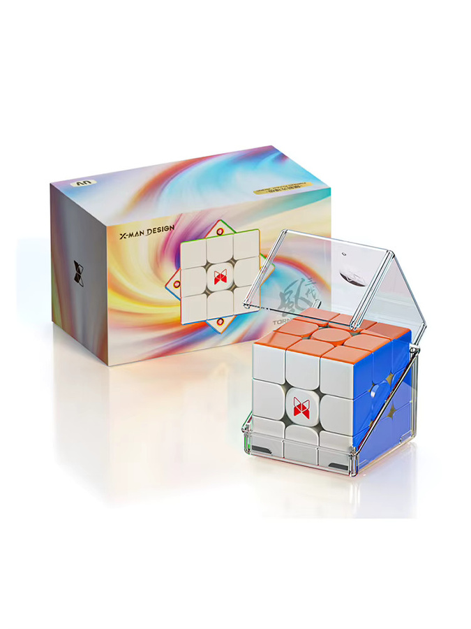 QiYi X-Man Tornado V3M Premium Pioneer UV 3x3, Magnetischer Magic Speed Cube - Bild 4