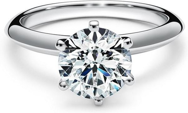 Wucifang Jewelry Ring 925 Silber, Moissanit, Damen - Bild 1
