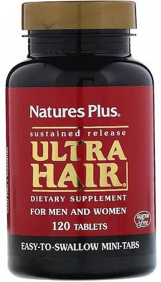 Nature's Plus Ultra Hair, 120 Tablets, Unisex - Bild 1