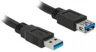 Delock USB 3.2 Gen1 Verlängerungskabel USB-A Stecker auf USB-A Buchse Schwarz, Länge: 5,00 m - Bild 1