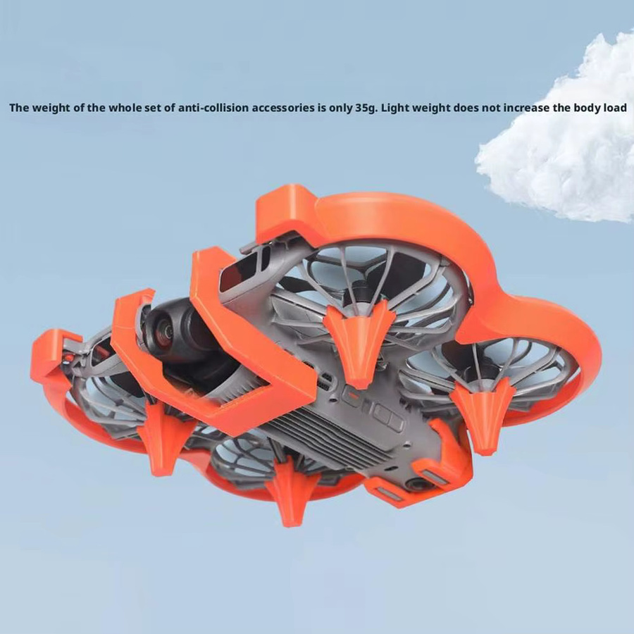 DJI NEO2 Propellerschutz-Kit Antikollisionsringe in Orange - Bild 5