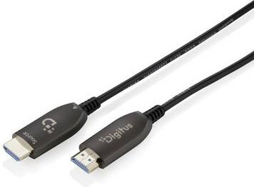 Digitus HDMI Anschlusskabel 8K UHD und 4K UHD in Schwarz, Länge: 100 m, Modell AK-330126-1000-S - Bild 1