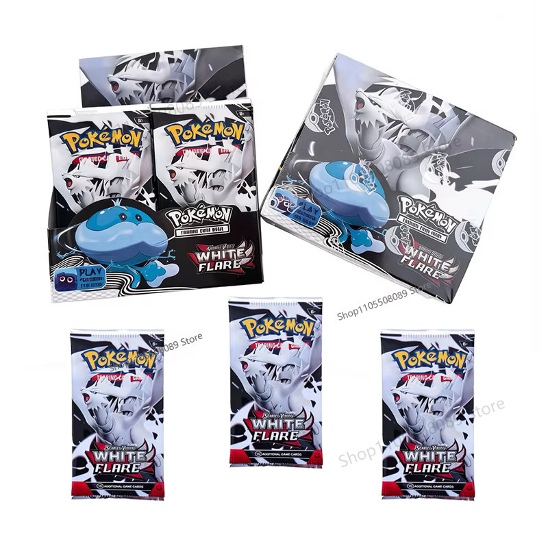 Pokémon Scarlet & Violet White Flare Booster Box, Sammelkartenspiel, 360 Stück, ab 6 Jahren - Bild 3
