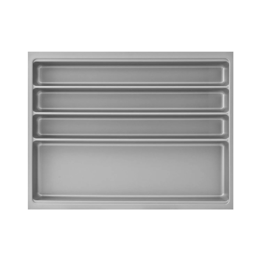 Agoform Besteckeinsatz Scoop-2 Schubladeneinsatz aus Kunststoff in Silber, B/T/H: 47,4 x 61,6 x 5,9 cm - Bild 2