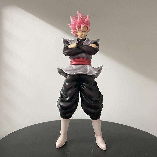 Fashnics Dragon Ball Z Super Saiyan Goku Black Zamasu Maske Actionfigur PVC 27cm - Bild 1
