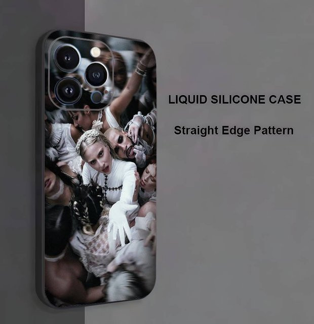 L-Lady G-Gaga Abracadabra Handyhülle aus weichem Silikon für Apple iPhone Modelle in Schwarz und Multicolour - Bild 1