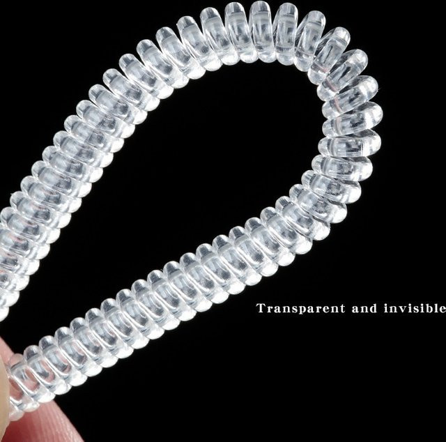 TREACHI Ring Einstellkissen, Kunststoff, transparent - Bild 1