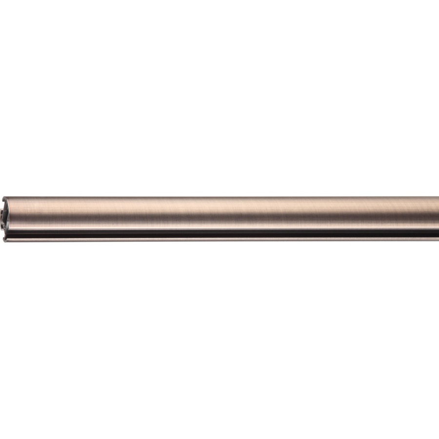Mydeco Gardinenstange für Gleiter in Bronze, gerade, Metall, Durchmesser: 2,5 cm, Länge: 200 cm - Bild 2