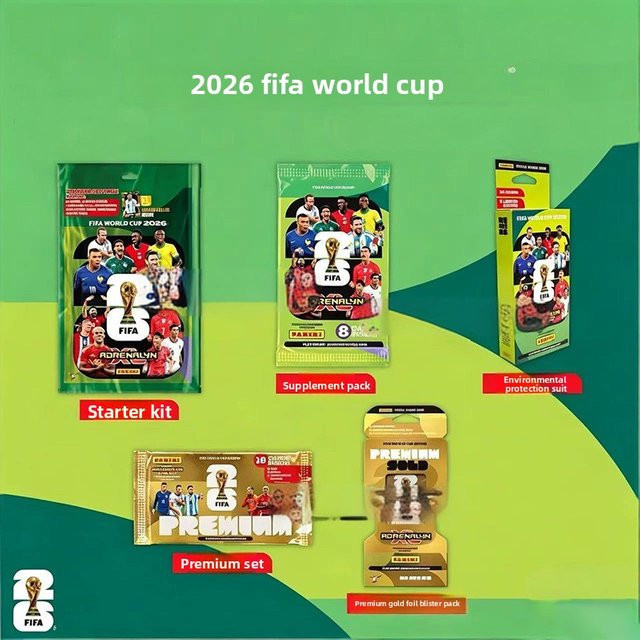 Panini FIFA 2026 Weltmeisterschaft USA Kanada Mexiko, Fußball-Münzkarten Mystery Box, Fan-Kollektion - Bild 1