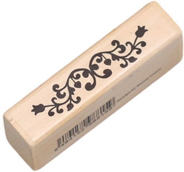 Blumenstempel aus Holz und Gummi für Scrapbooking und Hochzeitsdekoration in Mehrfarbig - Bild 1