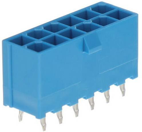 Molex Einbau-Stiftleiste Standard in Blau 12,0 mm - Bild 1