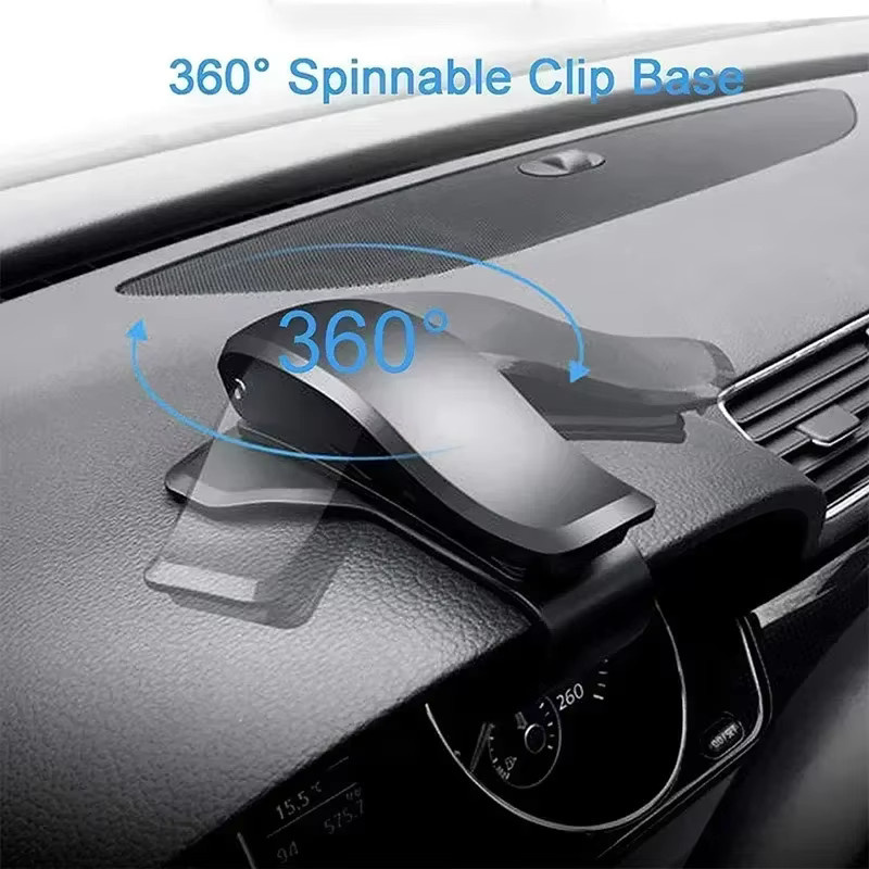 Muzisn Multifunktionale Universal GPS Telefonhalterung für das Auto Dashboard in Schwarz - Bild 5