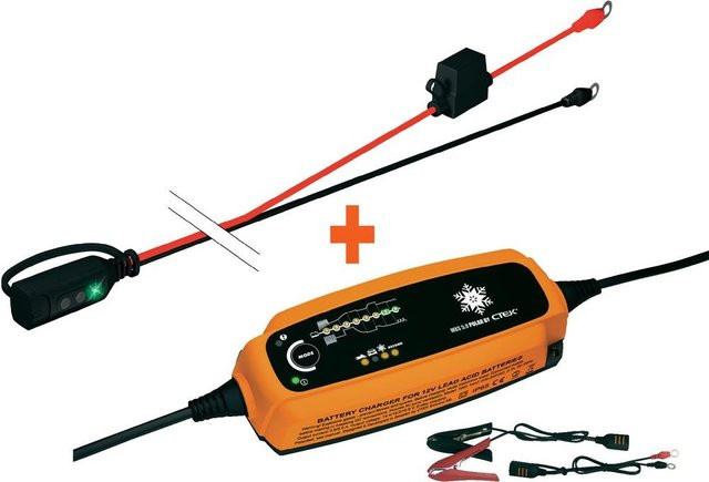 CTEK MXS 5.0 Polar Automatikladegerät 12V in Schwarz und Silber - Bild 2