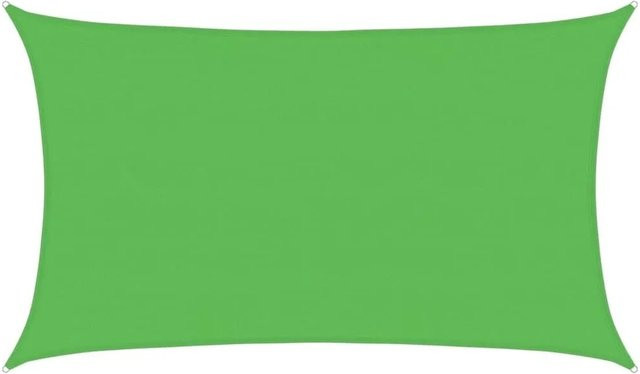 Furnicato Sonnensegel aus HDPE in Hellgrün, Rechteckig, B x T: 8 x 5 m - Bild 1