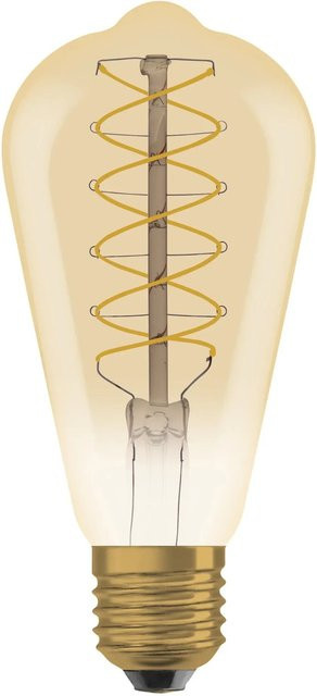 Osram LED Filament Leuchtmittel E27 ST64 in Gold, dimmbar, warmweiß, 4,8 W - Bild 1